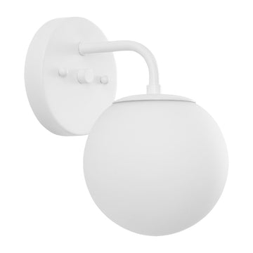 Louis Parisian Globe Metal/Frosted Glass Modern Contemporary LED Vanity